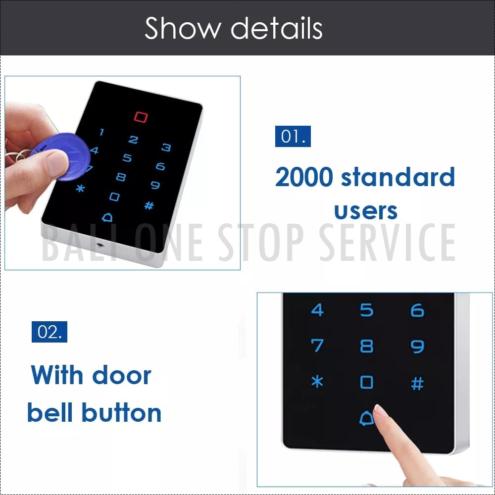 Access door lock untuk Pintu Kantor di Bali