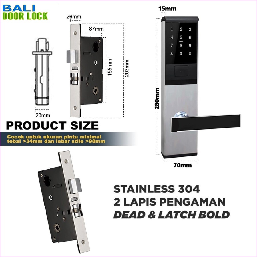 Smart Door Lock di Bali